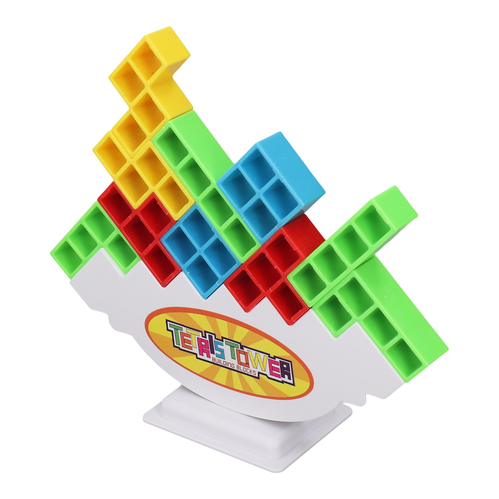 Building Blocks Stacking Toy,Russian Blocks Stacking Toy Russian Blocks Stacking Puzzle Toy Blocks Stacking Brain Teaser Toy Professionally Tested