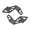 thumbnail image 1 of RC Chassis Side Plate, Exquisite Appearance Chassis Side Panels Black 2Pcs  For Losi RC Off Road Vehicles, 1 of 8