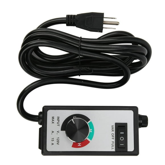 60Hz Fan Variable Adjuster, Fan Speed Controller, 15A For Lights Electric Tools