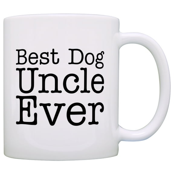 ThisWear Dog Lover Best Dog Uncle Ever Pet Owner Rescue Coffee Mug