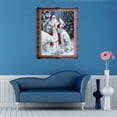 thumbnail image 3 of Cuadros Decorativos Navidad Santa Claus Animal nieve escena 5D diamante DIY pintura Craft Kit Ndcxsfigh Nuevos Originales, 3 of 7