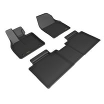 3D MAXpider Custom Fit Kagu Floor Mat (Black) Compatible with Subaru SOLTERRA 2019-2023 - Full Set