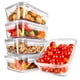 thumbnail image 1 of Set de 10 Contenedores de Vidrio NutriChef para Almacenamiento de Alimentos con Sellado Hermético, 1 of 7
