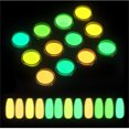 thumbnail image 4 of Bilqis Deals Luminous Powder Color Fluorescent Powder Super Bright 12-color Nail Set, 4 of 8