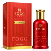 Xpressio & Xtremo for Men Eau de Parfum Spray 100ml (3.38 oz) by Fogg (Bundle)