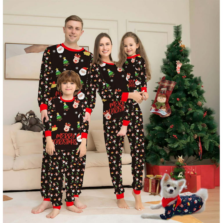 Matching Christmas Pajamas for Family or Couples – Santa’s Squad