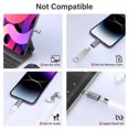 thumbnail image 4 of Adaptador YFMaiQi USB-C a Lightning 27W Carga Rápida Paquete de 2, 4 of 7