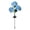 Blue, variant on Fairy Hydrangea Lights, Solar Garden Lights Outdoor, IP65 Waterproof Colorful LED Flower Lights, Adjustable Stems Solar Powered Outdoor Decor for Patio, Yard, Pathway, 28", Pink