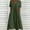 Z01#Green, variant on Fesfesfes Plus Size Dress for Women Deep V-Neck Boho Spring Dress Loose Casual Cold Shoulder Short Sleeve Sun Dress Oversize Floral Print Front Hem Cut Beach Dress