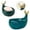 Green, variant on 1 Pack Whale Ceramic Soap Dishes,Soap Holder,Soap Tray for Sink Washroom Bathroom Shower,Bar,Kitchen,Counter