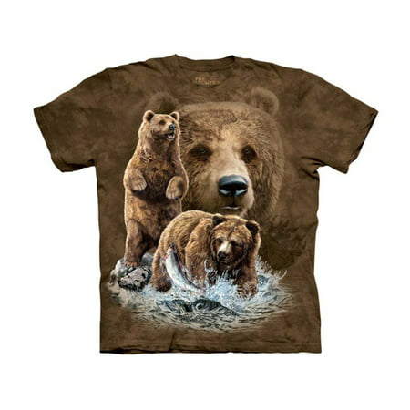 The Mountain Kids 100% Cotton Find 10 Bears Novelty T-Shirt NEW