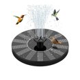 thumbnail image 1 of M Fuente solar, bomba de estanque solar con bomba de agua solar Bomba de fuente flotante solar para estanque de jardín Fuente Baño de pájaros Pecera, 1 of 4