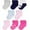 Multicolor, variant on Rising Star Unisex Infant Cotton Terry Crew Baby Socks for 0-12 Months (12 Pack)