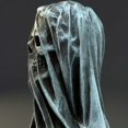 thumbnail image 2 of 1pc Spooky Skull Sculpture for Home and Garden Decor - Perfect Halloween Resin Craft and Gift Idea, 2 of 4