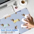 thumbnail image 4 of Long Mouse Pads for Desk,Colorful Funny Dachshund Desk Mats on Top Of Desks, Desk Mouse Pad Extra Large with 3mm Non-Slip Base and Stitched Edge for Gaming,Office,Work,Home 31.5"x15.7", 4 of 6