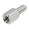 thumbnail image 4 of Separador hexagonal niquelado macho a hembra M3 x 6 mm + 6 mm, 20 piezas, 4 of 4