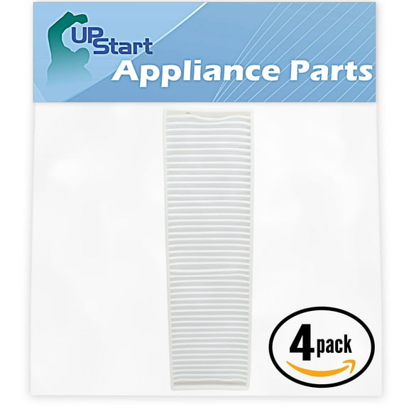 4-Pack Replacement Bissell 3576-2 Vacuum Pleated Post Motor Filter - Compatible Bissell Style 7, 9, 16, 32076 HEPA Filter