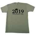 thumbnail image 2 of Senior Men's T-shirts, Class of 2019 Customized Shirts, Graduation T-shirts - Grad Cap, 2 of 2