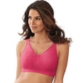 thumbnail image 2 of Bali Comfort Revolution® ComfortFlex Fit® Wirefree Bra - Dark Watermelon Heather - Size - XL, 2 of 2