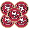 thumbnail image 3 of Amscan San Francisco 49ers NFL Paper Party Plates – 9" | 24 Count, 3 of 3