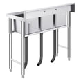 thumbnail image 2 of Gaomon Stainless Steel Sink, Commercial Kitchen Prep & Utility Sink Free Standing Single Bowl for Restaurant Laundry Garage Bar Workshop, 2 of 9