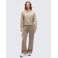 thumbnail image 3 of CRZ YOGA SoftAura Pullover Sweatshirt for Women Crewneck Workout Casual Sweat Shirts, 3 of 5