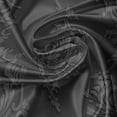 thumbnail image 5 of Ambesonne Dark Grey Valance Pack of 2, Antique Damask 3D, 54"X18", Charcoal Grey Dimgrey, 5 of 5