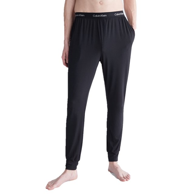 Pantalones Calvin Klein Ultra Soft Modern Modal Lounge negros L