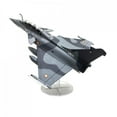 thumbnail image 2 of Modelo de caza fundido a presión Rafale B 1:72, modelo de colección de avión estimulado con soporte de exhibición para oficina, hogar, sala de estar, Baoblaze Avión fundido a presión, 2 of 8
