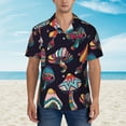 thumbnail image 4 of Balery Men'S Summer Hawaiian Shirts Short-Sleeve Design Name Printed Casual Shirts - Size Name, 4 of 9