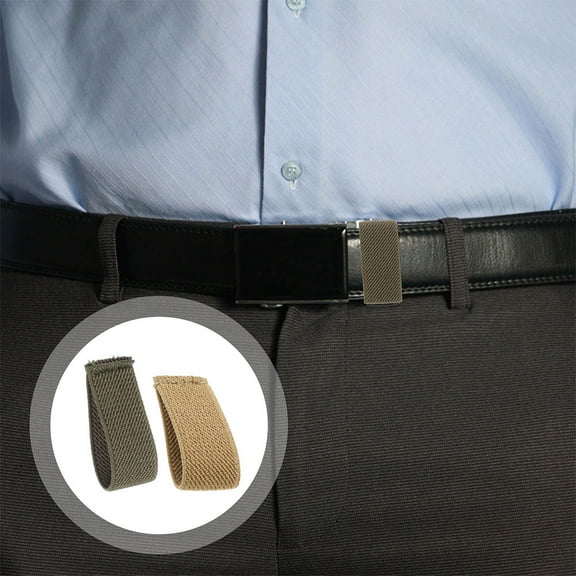SWETRACE 10Pcs Rectangular Canvas Belt Loop Keeper for Men and Women 4.5x1.8x0.5in