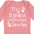 thumbnail image 4 of Inktastic Grandma Grandpa Love Me Girls Boys or Girls Long Sleeve Baby Bodysuit, 4 of 5