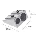 thumbnail image 3 of YAOMOBB Versatile Pencil Sharpener Pencil Sharpener Dual Hole Design with Ergonomic Grip Compact and Portable Hand Held Sharpener, 3 of 6