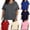 Style1-Dark Gray shirts for women, variant on Womens Plus Size Scrub Tops Stretchy V Neck Oversized T Shirts with Pocket Short Sleeve Solid Casual Summer Blouses Loose Fit 2026 Beige L
