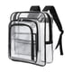 thumbnail image 1 of Mochila transparente con correa ajustable, bolsa de herramientas de PVC transparente, bolsa de herramientas antiestática Estilo a, 1 of 9