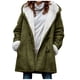 thumbnail image 1 of Chaqueta de abrigo de imitación cálida para mujer a la moda, botón de invierno, ropa de abrigo de manga larga sólida Fridja BV0+1371, 1 of 5