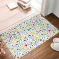 thumbnail image 4 of Zufioo Education And Science Print Flannel Floor Mat 16x24in, Dust-proof and Non-slip Welcome Door Mat, Suitable for Indoor and Outdoor Entrances, 4 of 7