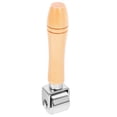 thumbnail image 3 of Seam Roller Wooden Handle Pressing Roller Quilting Leather Roller Tool Hand Tool, 3 of 8