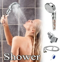 3-IN-1 Shower Head with Handheld, High Pressure and Water Saving Shower With Limestone,Eco Water Filter With Scents & Pressure Clearance