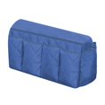 thumbnail image 1 of Organizador de reposabrazos para sofá, bolsa de almacenamiento reclinable, antideslizante, impermeable, a prueba de polvo, reposabrazos para silla, Azul oscuro, 1 of 8
