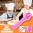 thumbnail image 5 of Father's Day Silicone Tool Mold Set – Food-Grade BPA-Free Multi-Use Baking Kit for Fondant/Candles/Soap, Oven & Dishwasher Safe (-40°F to 446°F) pink, 5 of 8