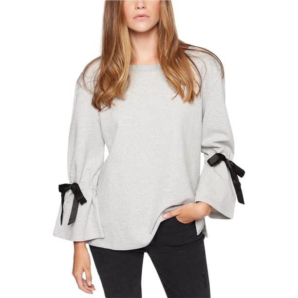 Sudadera con Manga de lazo Sanctuary Clothing gris mediana