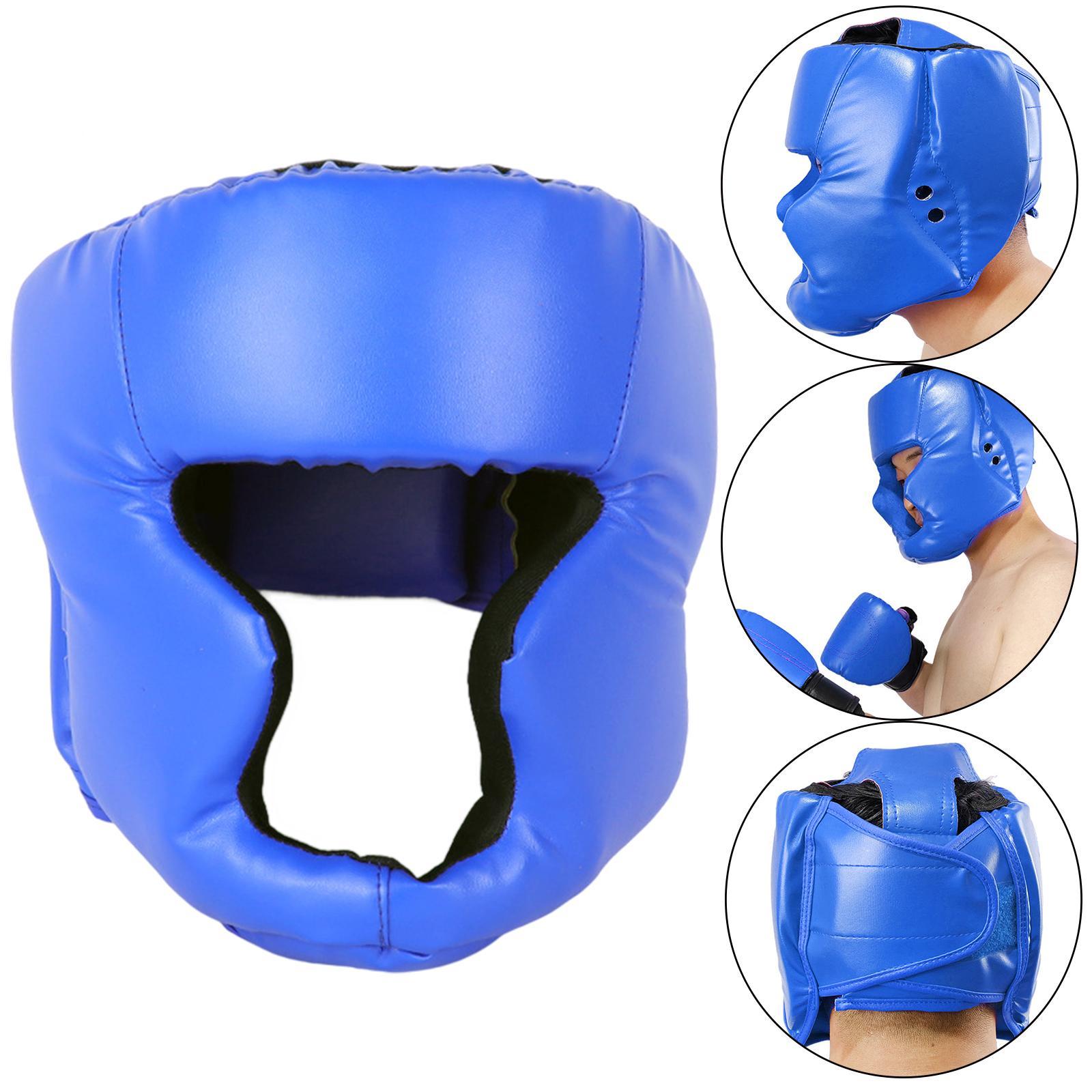 Professional Head Guard Boxing Sparring Cheek Protection Muay Thai