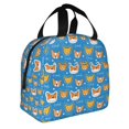 thumbnail image 2 of Balery Corgi Dog Face Bolsa de Almuerzo Aislada – Caja de Almuerzo con Papel de Aluminio Grueso, Mantiene la Comida Fresca por 4 Horas, 2 of 8