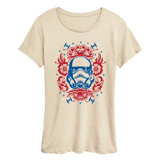 Star Wars - Storm Trooper Americana Tattoo - Women's Short Sleeve Graphic T-Shirt