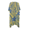 thumbnail image 2 of HELLHERO High Quality Fabrics Long Kimono Swimsuit Cover Up for Summer Casual Loose Cardigan Free Size Bathing Suit Cover Up Floral Geometric, 2 of 6
