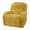 Yellow, variant on Geometric Jacquard Plush Recliner Slipcovers Soft Fuzzy Fluffy Sofa Couch Cover Anti-Slip Furniture Protector with Elastic Bottom for Kids Cats Dogs(1 Seat)