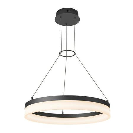 Artika Optical 1 Light Integrated LED Round Pendant