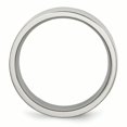 thumbnail image 2 of Stainless Steel 8mm Ring Man Wedding Classic Flat  For Dad Mens  For Him, 2 of 9