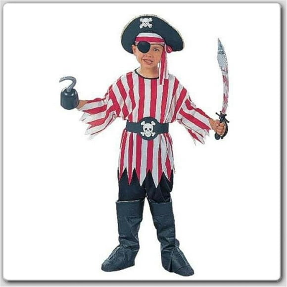 Pirate Boy Costume - Size Child-Large